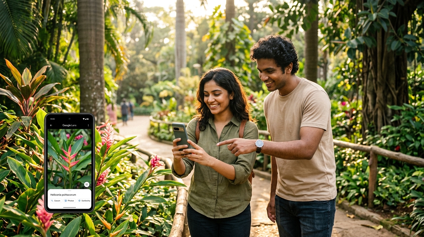 PlantGo Nature Exploration in Botanical Garden